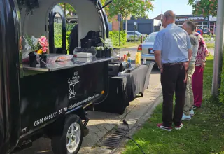 Adriano in foodtruck interieur