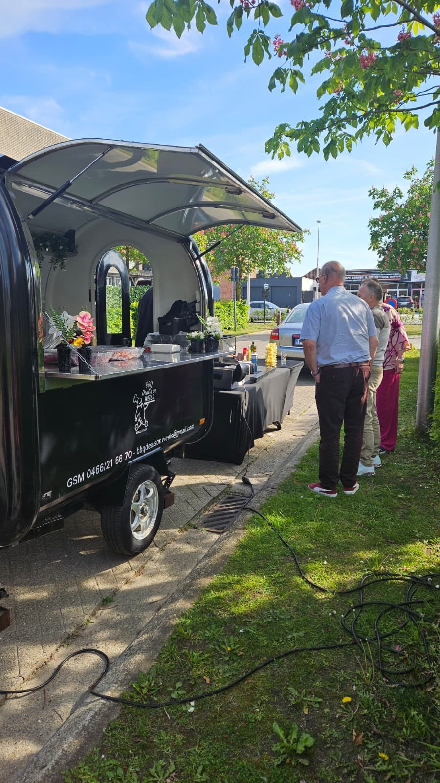 Adriano in foodtruck interieur